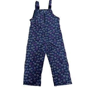Toddler Girls Heart Patterned Snow Suit Faded Glory Size 5T